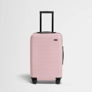 Pink Hardshell Away Suitcase with Wheels